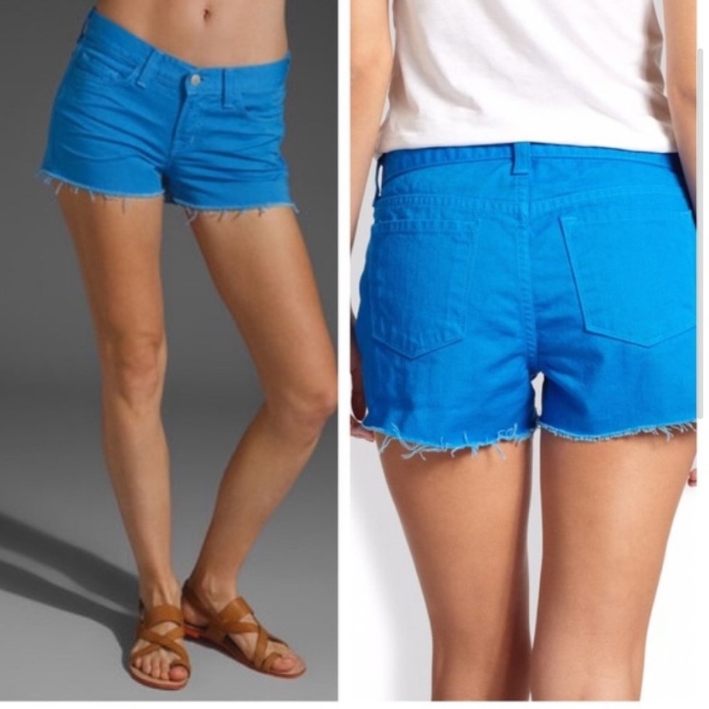 J. Brand Blue Cut Off Shorts, Size 30